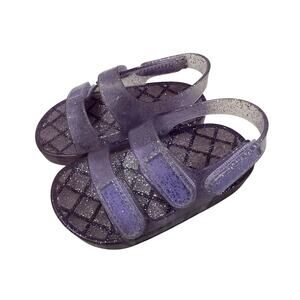 5/$15 Purple Jelly Sandals - 6
